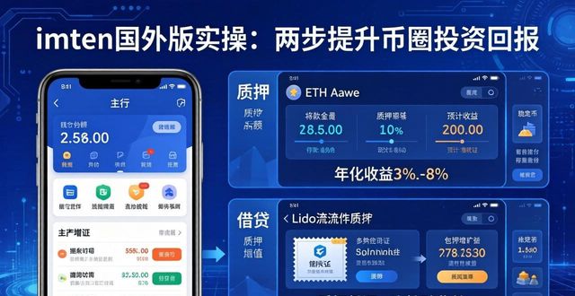imToken国外版实操：两步提升币圈投资回报