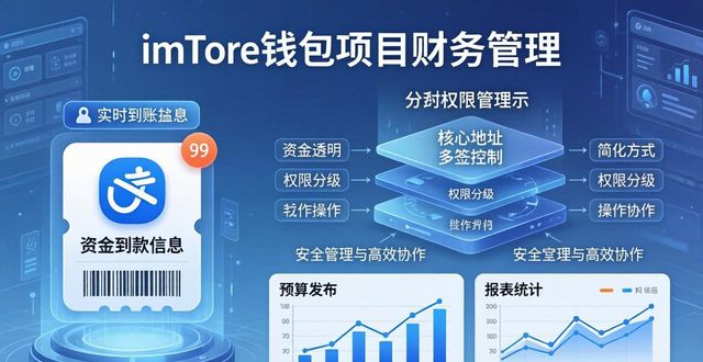 用imToken钱包管项目：资金透明对账快